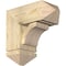 Ekena Millwork Legacy Arts and Crafts Rough Sawn Bracket w/ Offset Brace, Douglas Fir, 8"W x 18"D x 18"H BKT0806X18X18LEC03RDF - alternate 1